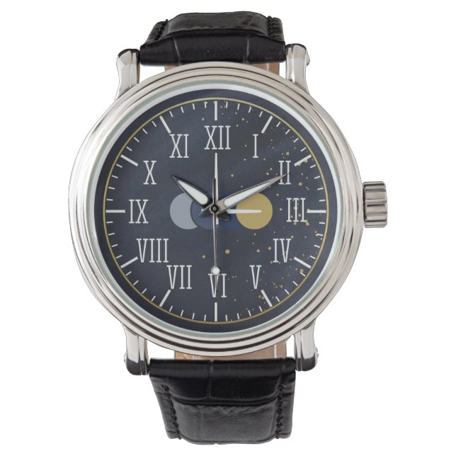 Luxury Roman Numbers Manar Armbandsur (Framsida)