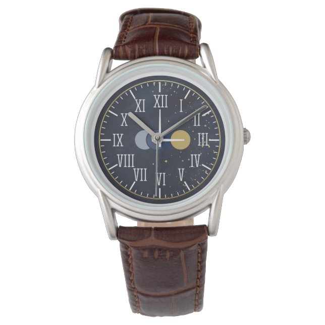 Luxury Roman Numbers Manar Armbandsur (Framsida)