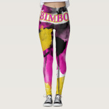 Luxury Rosa Bimbo Sissy Leggings