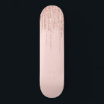 Luxury Rosa ros Guld Sparkly Glitter Fringe Mini Skateboard Bräda 18,5 Cm<br><div class="desc">Detta glamorösa och lyxaktiga tryck är perfektens utformning för snyggt och trendig kvinna. Den har en faux glatt ro glitter-gränslinje med faux glitter-typografi ovanpå en enkel rosa-bakgrund. Det är en elegant, chic, trendig och en modern formgivning med en Hollywoodvibe! ***VIKTIG DESIGN-ANMÄRKNING: Om du vill ha en anpassad design-begäran, t.ex. matchande...</div>