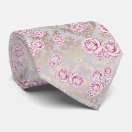 Luxury Rose Pattern Wrapping Paper Slips