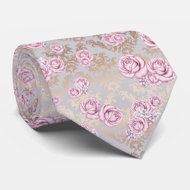Luxury Rose Pattern Wrapping Paper Slips (Rullad)