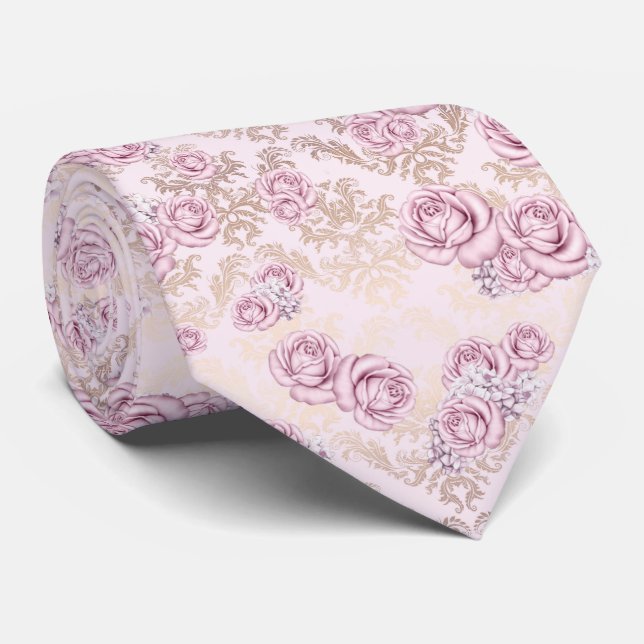 Luxury Rose Pattern Wrapping Paper Slips (Rullad)
