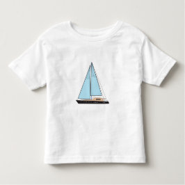 Luxury Sailing Yacht Boat T Shirt