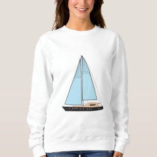 Luxury Sailing Yacht Boat T Shirt