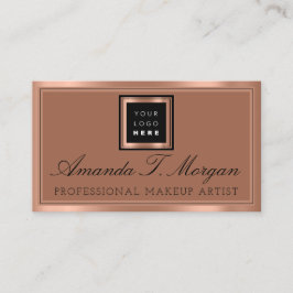 Luxury Services Bröllop Event Production Copper Visitkort