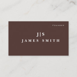 Luxury Small Business Business Card | Editable Visitkort