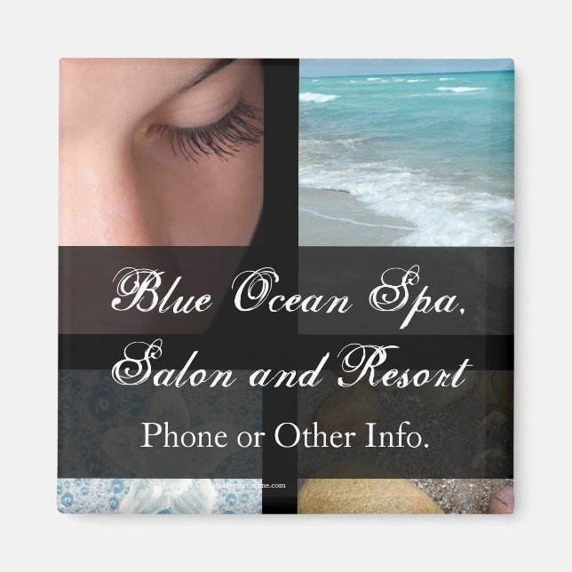 Luxury Spa Resort Theme Magnet (Framsidan)