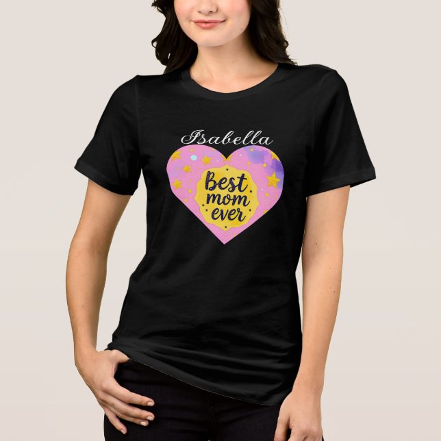 Luxury Stars Trendig Gift Collection T Shirt (Framsida)