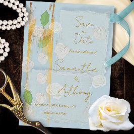 Luxury Style Floral Baroque Elegance Spara Datumet