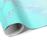 Luxury Tiffany Aqua Mint Blue Pastel Lila Marble