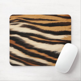 Luxury Tiger Skin Faux Fur Wild Animal Stripe Musmatta