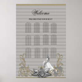 Luxury träffar romantik. poster