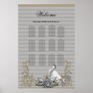 Luxury träffar romantik. poster