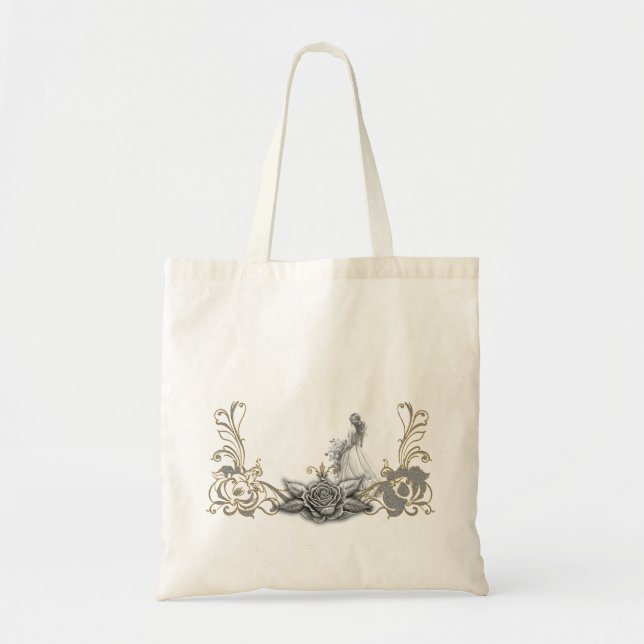 Luxury träffar romantik. tygkasse (Framsidan)