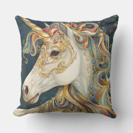 Luxury Unicorn Dekorativ kudde