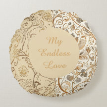 Luxury,Valentine's Day,Lovely Gold Flowers Pattern