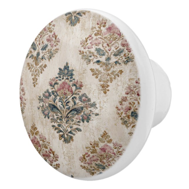 Luxury Vintage Imperial Floral Knopp (Höger)