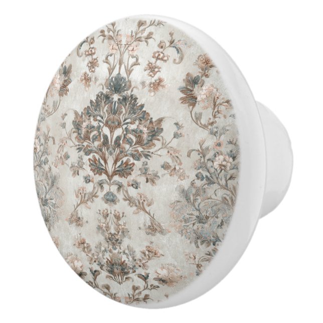 Luxury Vintage Imperial Floral Knopp (Höger)