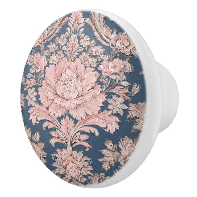 Luxury Vintage Imperial Floral Knopp (Höger)