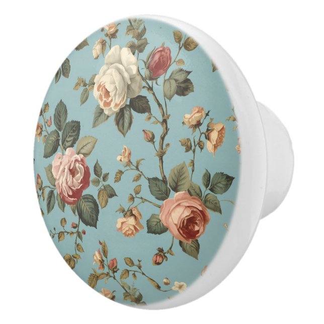 Luxury Vintage Indira Floral Knopp (Höger)