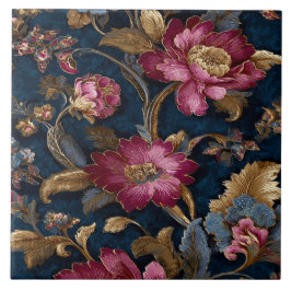 Luxury Vintage Royal Saffron  Kakelplatta