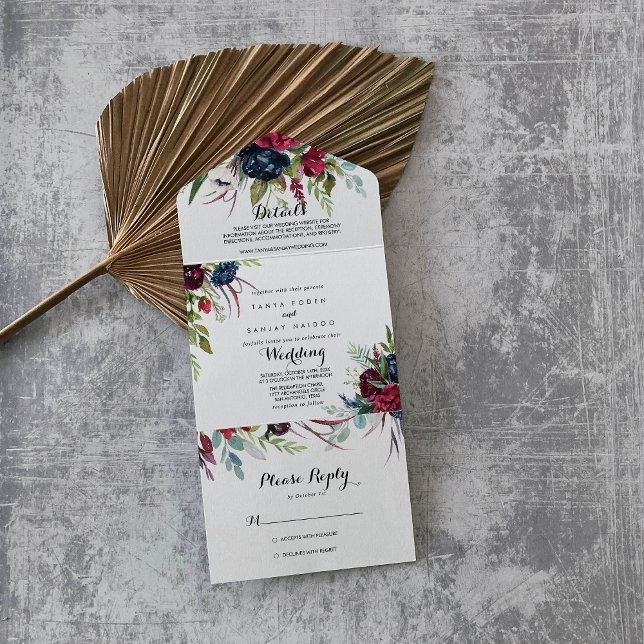 Luxury Whimsical Boho Blommigt Bröllop (Skapare uppladdad)