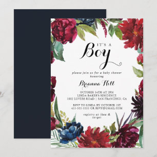 Luxury Whimsical Boho Det är en pojkvän. Inbjudningar