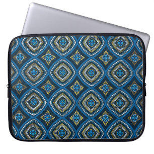 Luxusiskt, sömlöst mönster laptop fodral