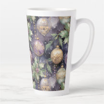 Luxutradians: Lila och Guld Julseno Splendo