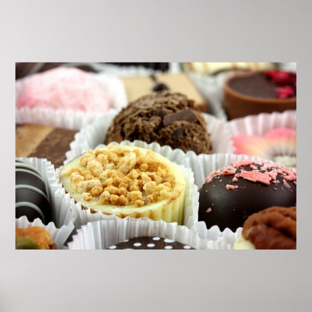 Luxvaror Chocolates Poster (Framsidan)