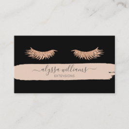 Luxvaror för Lash Services Modern Elegant, vattenf Visitkort