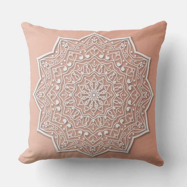 Luxxe Mandala Snöre Pillow Kudde (Framsida)