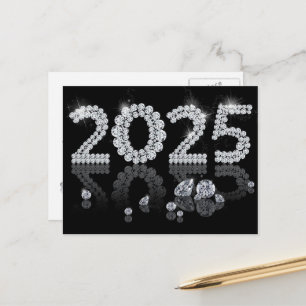 Luxybriljanta diamanter - nyår 2025 helg vykort
