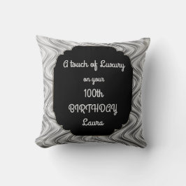 Luxys 100:e födelsedag kudde