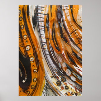 Luxys abstrakt Patternart Luxury abstrakt art Poster