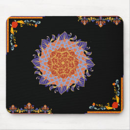 Luxys Blommigt Oriental Mouse Pad Musmatta