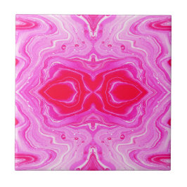 Luxys Rosa Marble Wall Decor | Chicens markeringse Kakelplatta