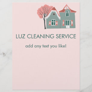 LUZ-STÄDNING Anpassningsbar Flyer