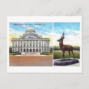 Luzerne County Court House in Wilkes-Barre Vykort