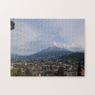 Luzerne, Schweitz och montering Pilatus - pussel