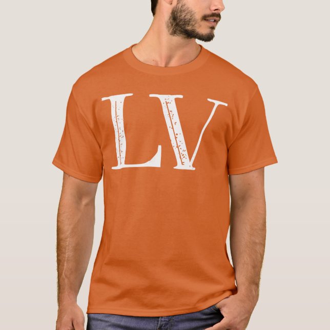 LV 55 FiftyFive romerskt retro T Shirt (Framsida)
