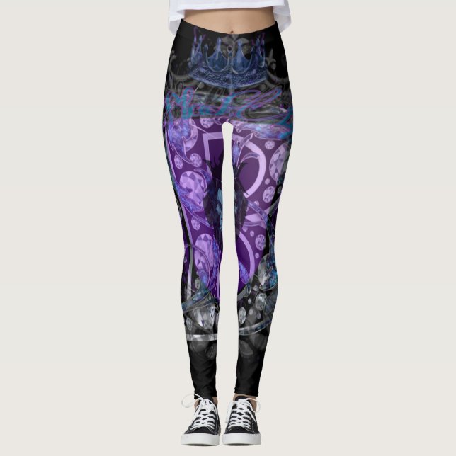 Lv lux Lyon för tjej  Leggings (Framsida)