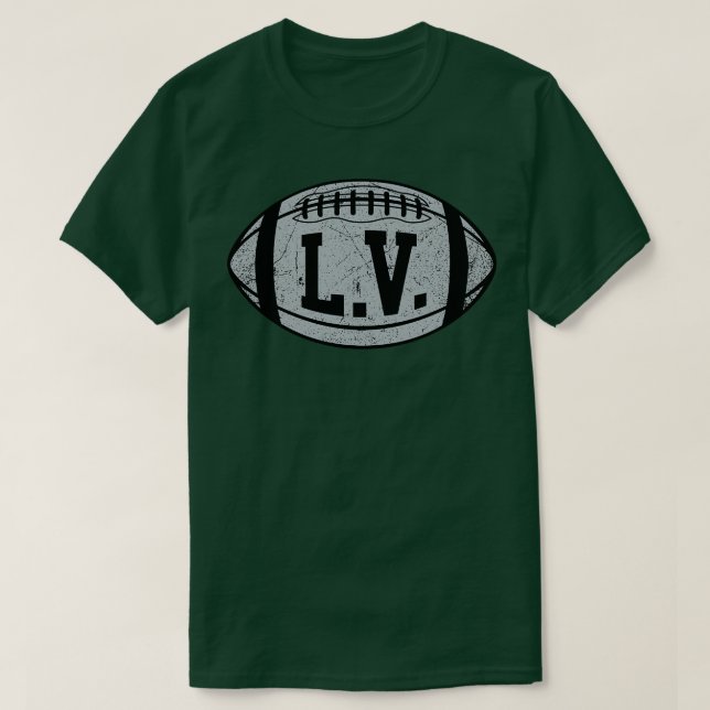 LV Retro Black T Shirt (Design framsida)