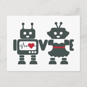 LV - Robots - Kärlek Vykort