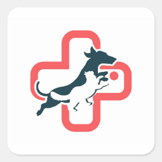 LVH Sticker Fyrkantigt Klistermärke