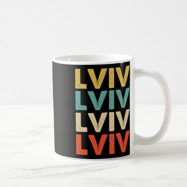 Lviv Ukraina 2  Kaffemugg (Höger)