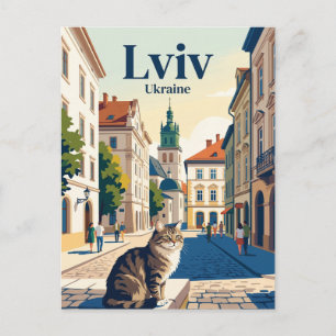 Lviv Ukraina Vykort
