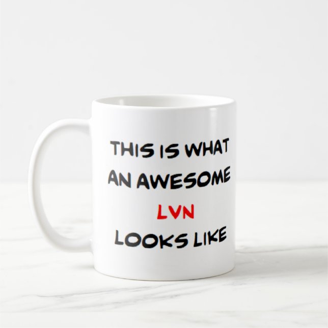 LVN, fantastisk Kaffemugg (Vänster)