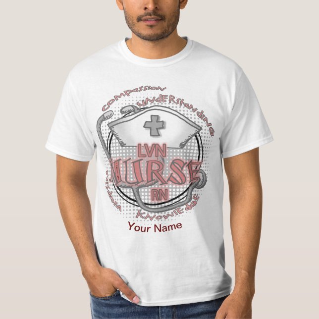 LVN Nurse Axiom T-Shirt (Framsida)